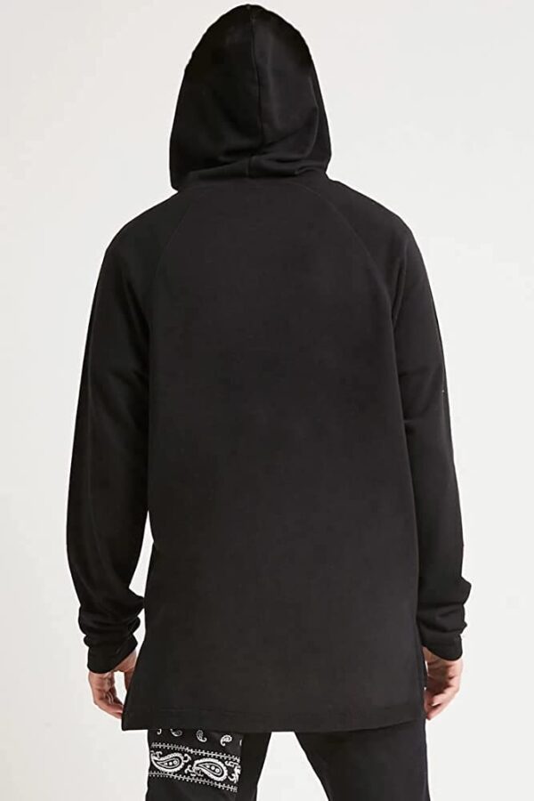 aallookart Cotton Premium Black Color Hoodies Stylish & Designer Hoodie Full Sleeves with Pocket Hooded Neck