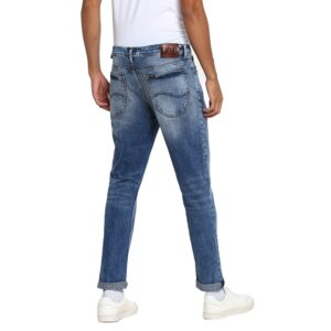 Lee Blue Solid Skinny Fit Jeans