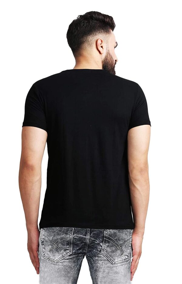LEOTUDE Regular Fit Cotton Printed Men's T-Shirt