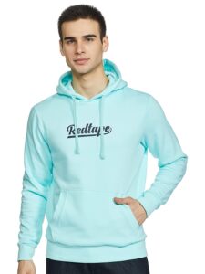 Red Tape Men Sea Green Hoodie