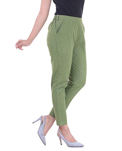 Real Bottom Women's Slim Fit Casual Trouser