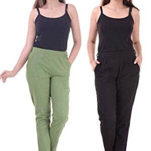 Real Bottom Women’s Slim Fit Casual Trouser