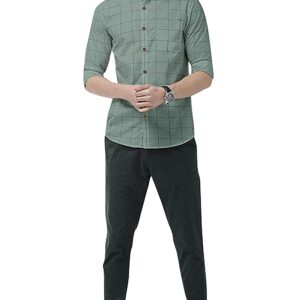 IndoPrimo Men’s Slim Fit Casual Shirt