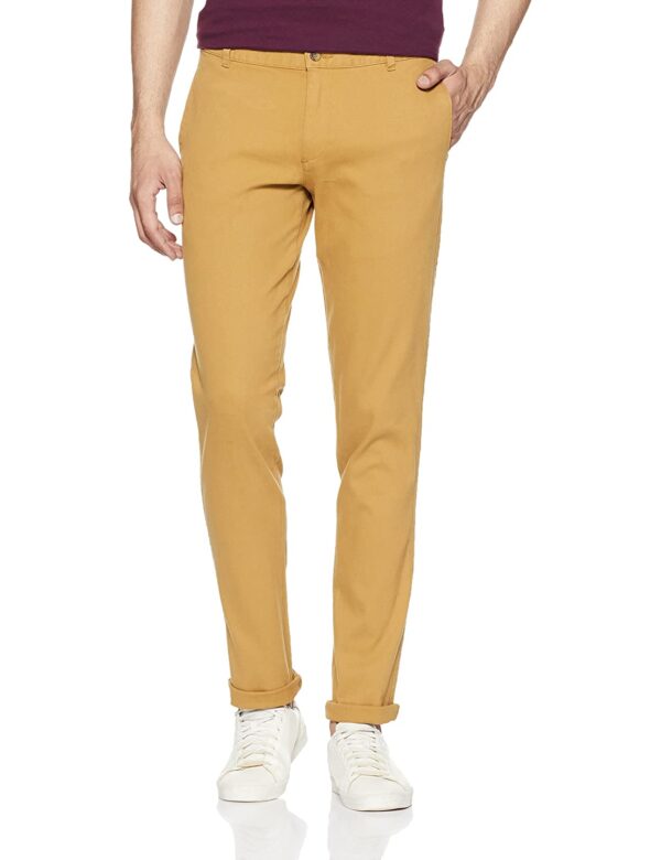 Diverse Men's Chino Slim Casual Trousers