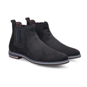Essence Men’s Synthetic Suede Chelsea Boots