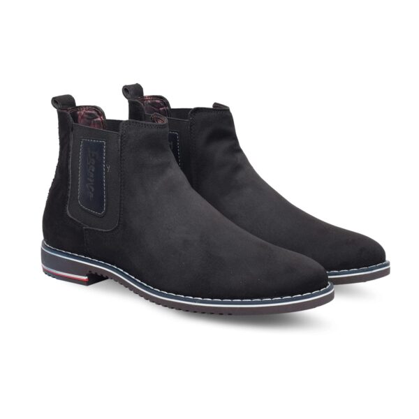 Essence Men's Synthetic Suede Chelsea Boots