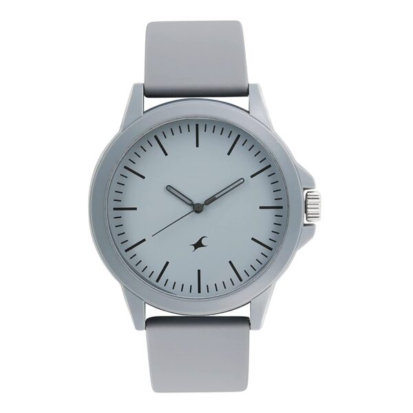 Fastrack Analog Grey Dial Unisex-Adult Watch
