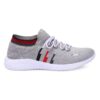 FEETEES Khlifa Men's Casual Eva Socks Knitted Running Shoes | Design- Burj, Color-Size-L.GryBlk
