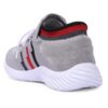 FEETEES Khlifa Men's Casual Eva Socks Knitted Running Shoes | Design- Burj, Color-Size-L.GryBlk