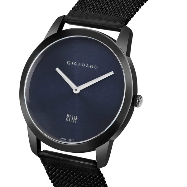 Giordano Trendy Slim Analog Watch for Mens & Boys Available in Fashionable Colour Variants with Metal Mesh Band for Casual & Formal Occasion