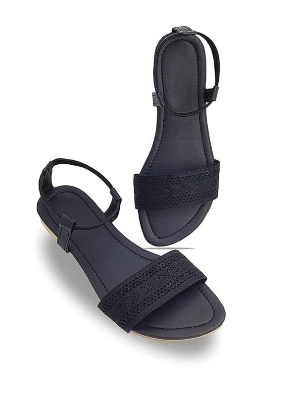 Sayera Stylish Fancy and comfort Trending Flat Fashion sandal for Women & Girls